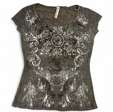 Camicia Ransom Y2K grigia