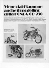 advertising Pubblicità MODELLINO 1:6-MOTO HONDA CB 750 FOUR 1972 KIT MODELLISMO