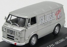 MODELLINO FURGONE STATICO ALFA ROMEO F12 VAN GELOSO 1968 SILVER SCALA 1/43