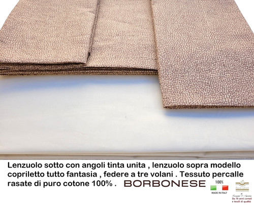 Completo lenzuola borbonese - completo,