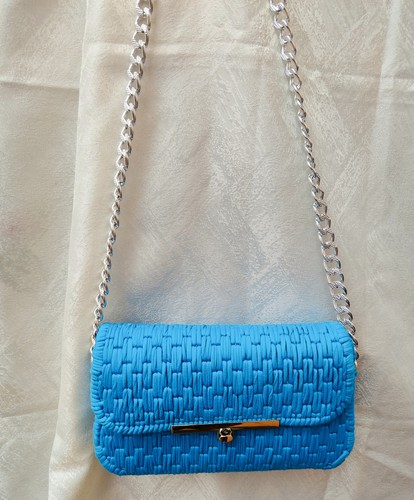Borsa donna tracolla blu - a,