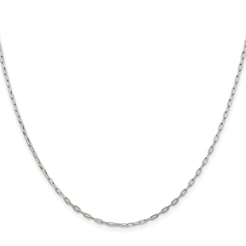 Collana con catena argento - con,