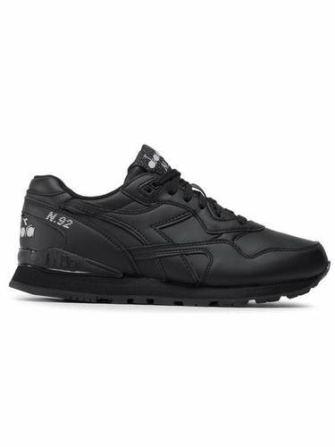 Scarpe diadora n92 total black - scarpe,