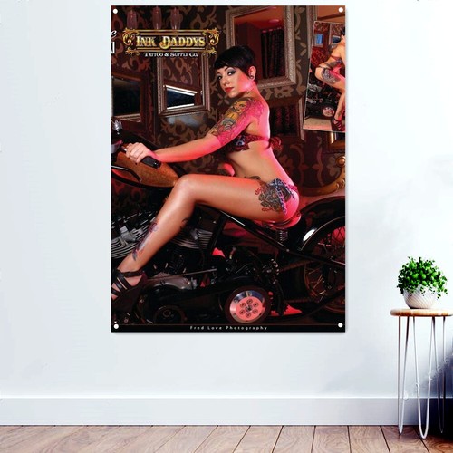 Sexy tatuaggio ragazza poster - tatuaggio,