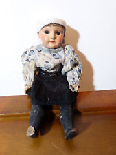 Bambola IN Miniatura Vintage Testa E Corpo IN Composizione Sfbj Parigi