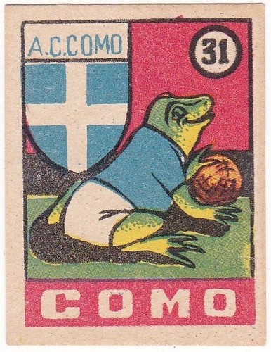 Figurina scudetto calciatori - figurina,