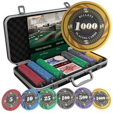 Valigetta da poker con 300