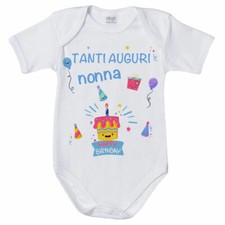 Body neonato tanti auguri
