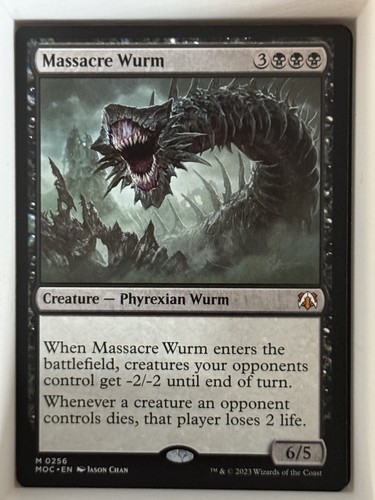 Massacre wurm commander - m,