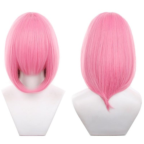 Parrucca cosplay rosa ekienn - parrucca,