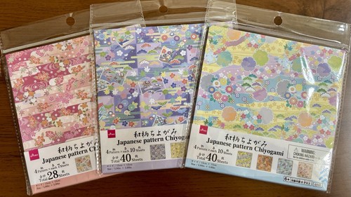 Japanese chiyogami origami - chiyogami,