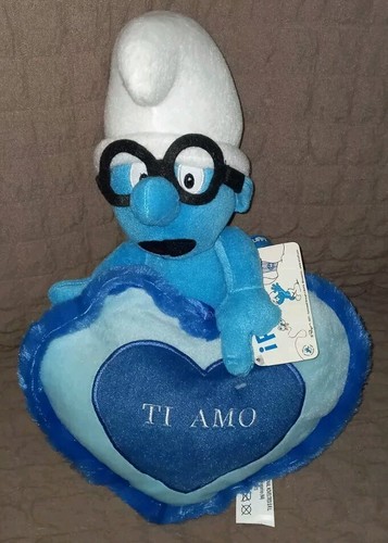 Peluche puffo quattrocchio con - puffo,
