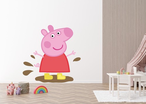 Adesivo murale peppa pig - murale,