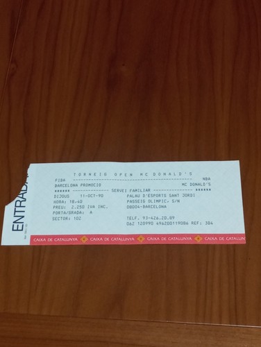 Ticket semifinales open - semifinales,