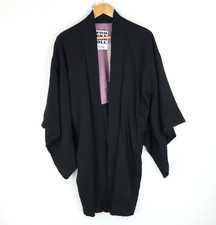 Giacca kimono giapponese Haori vintage fantasia bellissima (V612)