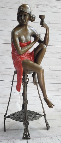 Statua bronzo e mir - bronzo, di