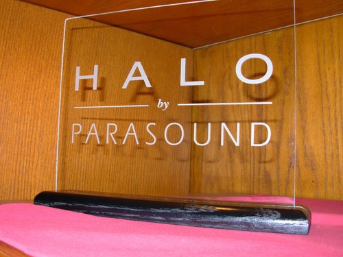 Insegna parasound halo - halo, vetro