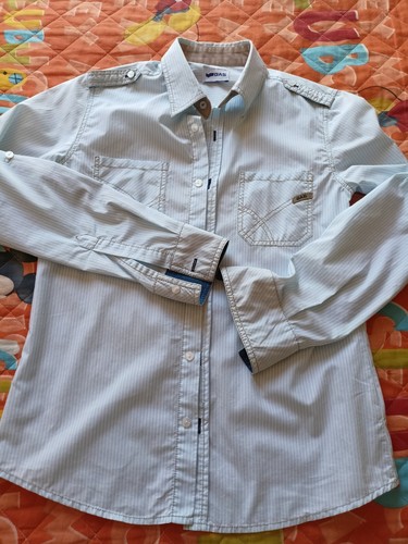 Gas camicia bambino bianca a - camicia,