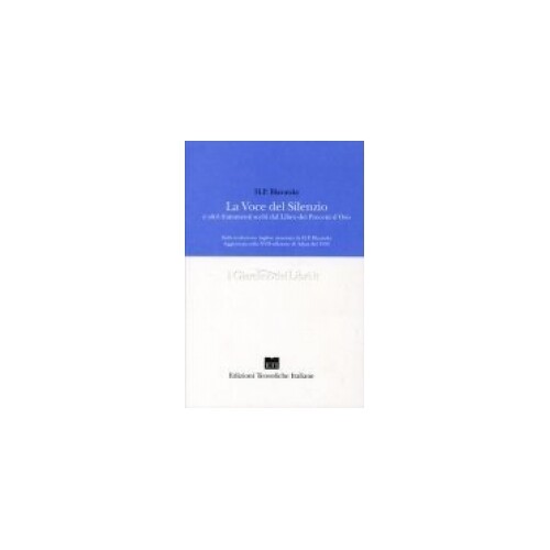Libro voce del silenzio - del, e