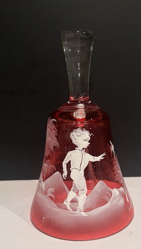 Mary gregory campana - campana, vetro