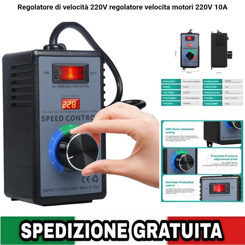 Regolatore velocita motori - regolatore,