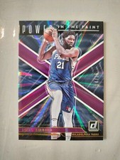 Joel Embiid Power In The Paint #/15 Rosa Panini Donruss Basket 2021-22 SSP