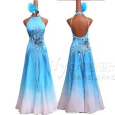 Abito da ballo sala gonna standard abito da competizione costumi abito da spettacolo