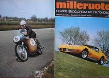 MENDOGNI MOTOCICLISMO CHEVROLET CORVETTE COVER ENCICLOPEDIA MILLERUOTE 1973
