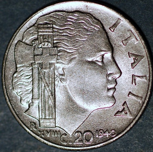 Italy centesimi 1940 - 20,
