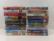 Walt Disney VHS Kids Movies