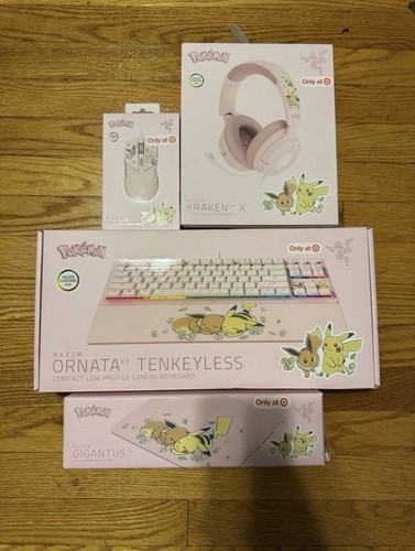 Pokemon razer set - set, completo