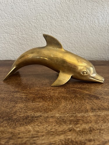 Statuina delfino vintage - , in