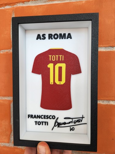 Cornice maglia roma - roma, totti