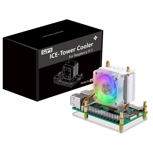 Ice tower cooler - cooler, led