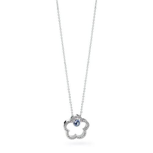 Sagapo collana fiore acciaio - fiore,