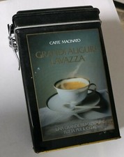 OCCASIONE - CONTENITORE LAVAZZA in lamiera con chiusura ermetica Vintage