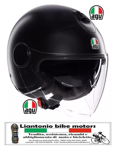 Casco moto jet agv - eteres, mono