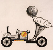  Aldo SPOLDI "Volpaia G.T." , 1990 acquaforte acquatinta originale firmata