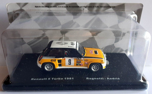 Die cast rally renault 5 - rally,