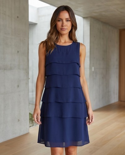 Abito donna blu - navy, a