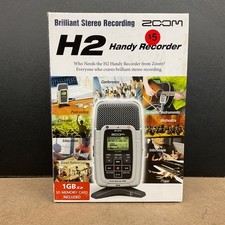Zoom H2 registratore digitale pratico scheda di memoria SD 1 GB - scatola aperta