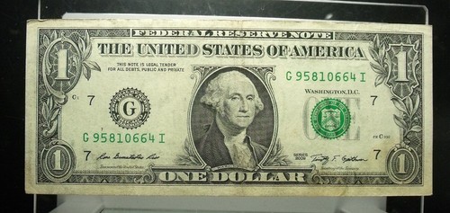 Banconota usa dollaro serie - 1,