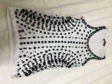 MANGANO MAGLIA CANOTTA MAGLIETTA DONNA  TAG SIZE S