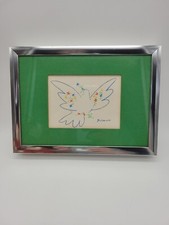 Pablo Picasso Colomba Spagnola IV Firmata Numerata Incorniciata Ltd Ed. (S4)