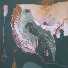 Quadro contemporaneo acrilico. 40 x 40 cm