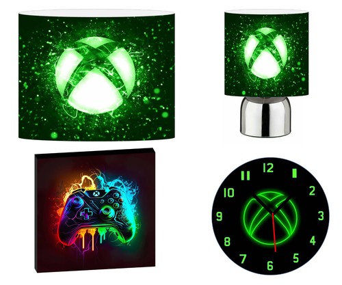 Xbox neon gaming paralume - xbox,