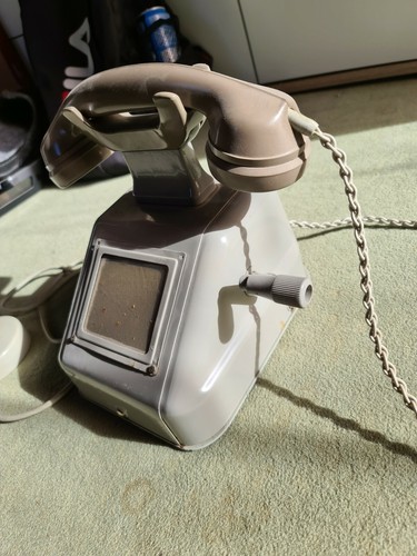 Telefono antico anni - , leva