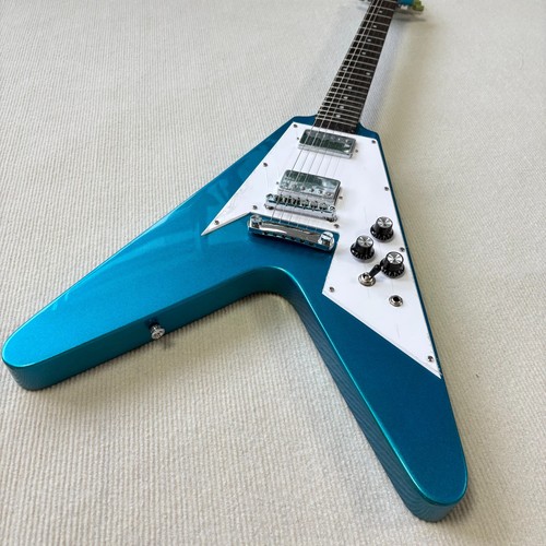 Chitarra elettrica blu