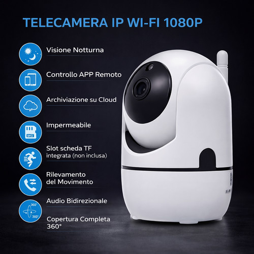 Telecamera sicurezza yoosee - sicurezza,