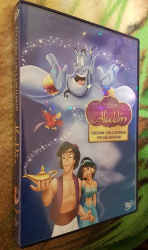 Aladdin dvd walt disney - aladdin,
